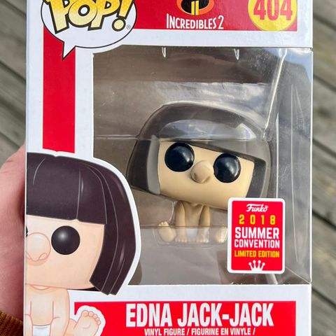 Funko Pop! Edna Jack-Jack [Summer Convention] | Incredibles 2 | Disney (404)