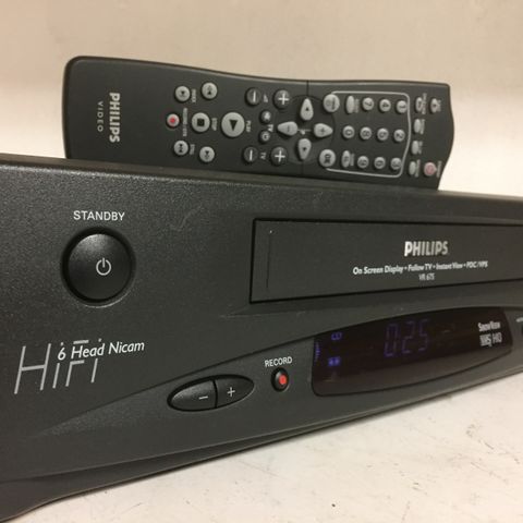 PHILIPS VR-675 vhs-spiller