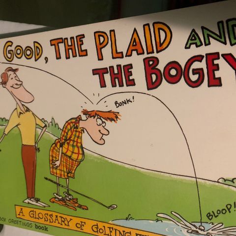 The good The plaid and The bogey til salgs.