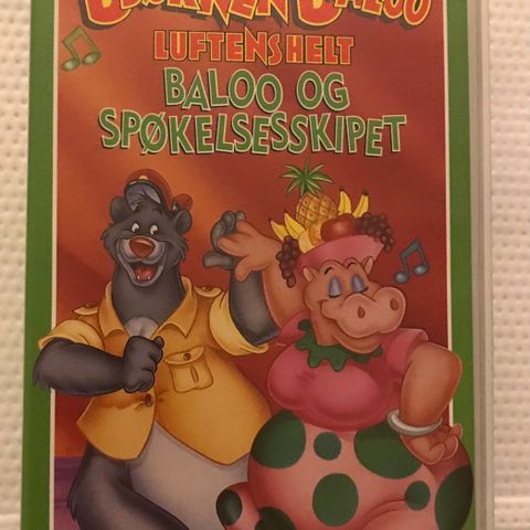 Bjørnen Baloo VHS Bud ønskes