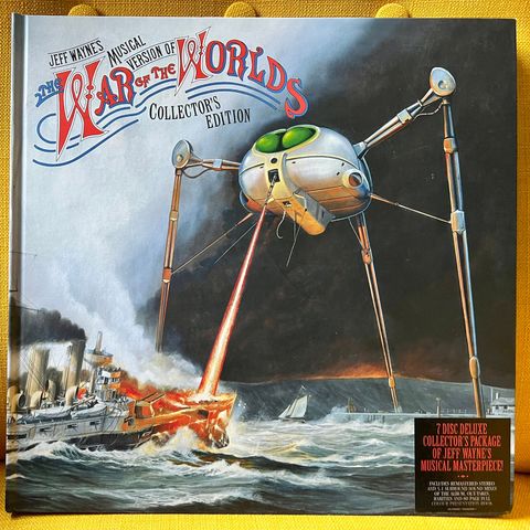 Jeff Wayne - The War Of The Worlds box set 2xSACD + 4xCD + DVD