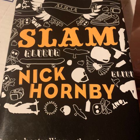 Slam av Nick Hornby til salgs.