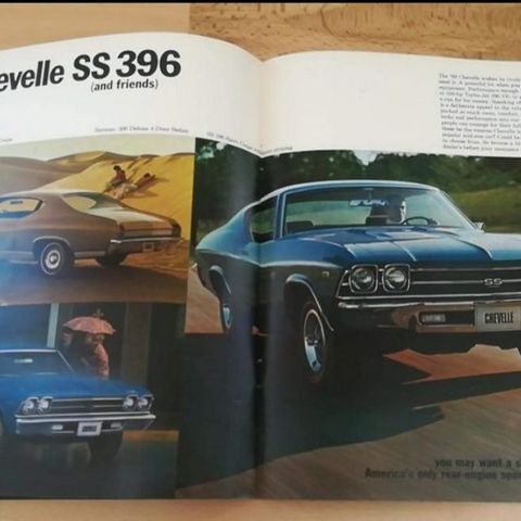 Chevrolet 1969  brosjyre.