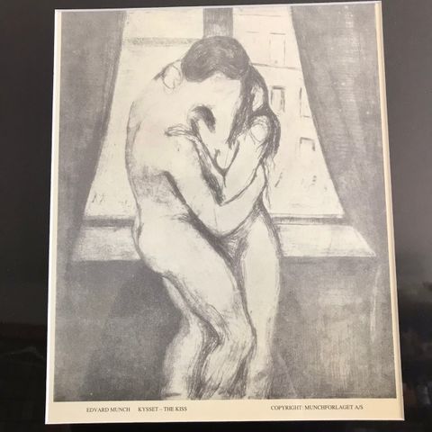 Edvard Munch « Kysset « selges