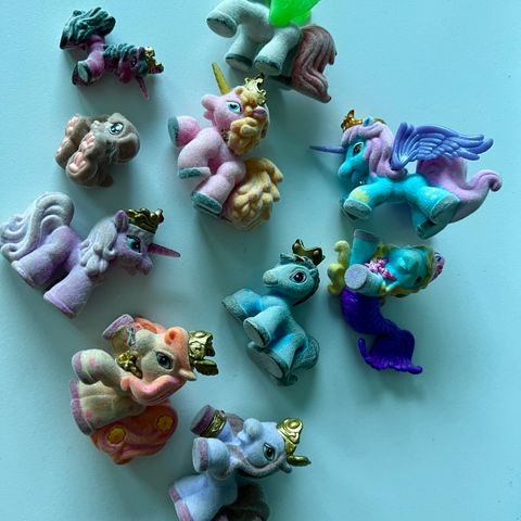 10 stk Pony Princess collectible samleobjekt