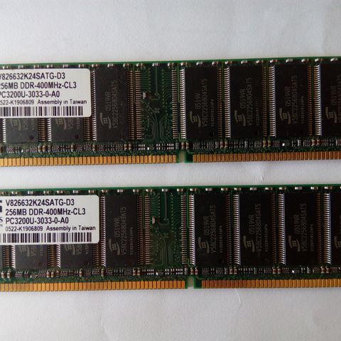 256MB DDR-400MHz