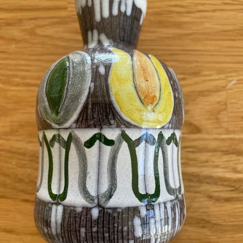 Keramikk. Vintage Laholm vase.