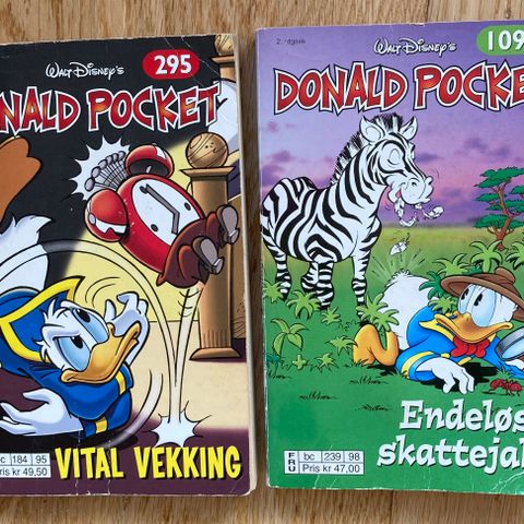 Donald Pocket, nr 109 og 295