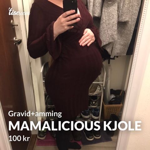 Mamalicious amme- og gravidkjole