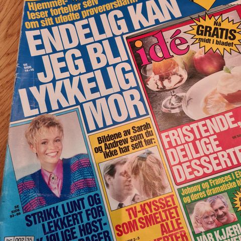 Hjemmet 1986, Samantha Fox, El de Barge, Bette Midler, Charles Bronson