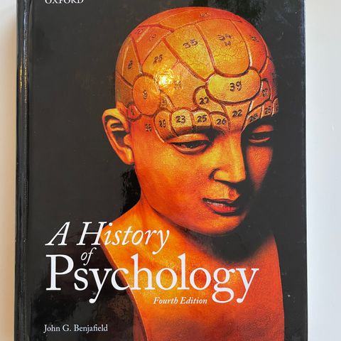 A history of psychology (psykologi) 300kr - ubrukt