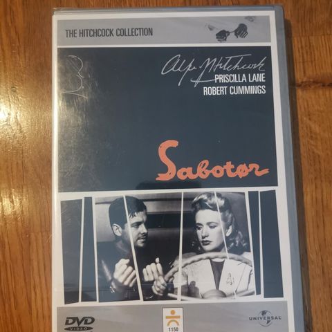Sabotør (DVD 1942, i plast, norsk tekst)