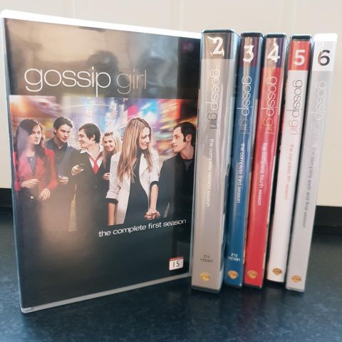 Gossip girl sesong 1-6 samlet