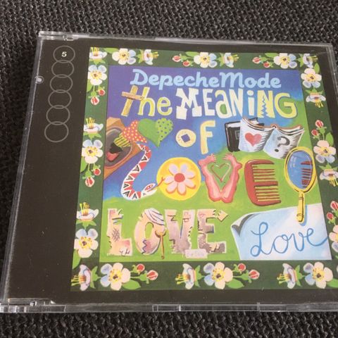 CD-single: Depeche Mode «The Meaning of Love» (CDMute 22)