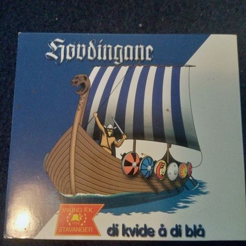 Høvdingane "Di Kvide Å Di Blå" CD-singel - Sjelden Viking CD