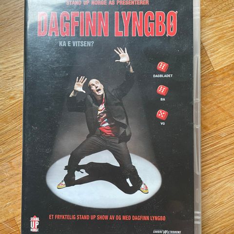 DVD stand-up stand up Dagfinn Lyngbø - Ka e vitsen?