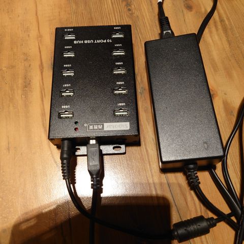 10 port usb hub