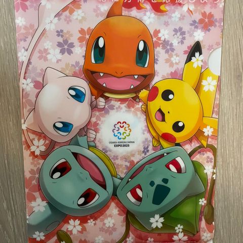 2 Pokemon plastlommer fra Japan (pris for begge)