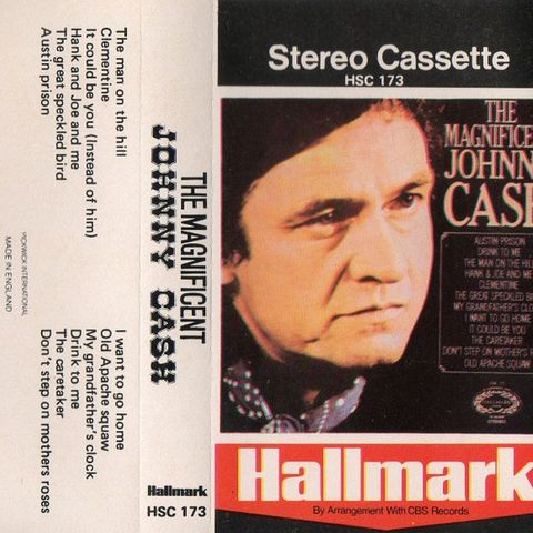 Johnny Cash – The Magnificent Johnny Cash ( Cass, Comp 1972)