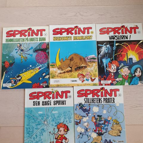 Sprint tegneserie