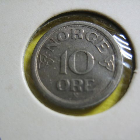 10 øre 1957 kv 0