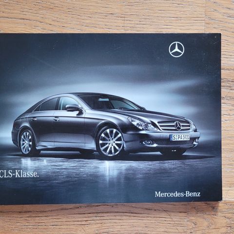 Brosjyre Mercedes CLS-Klasse 2010 (06/09)