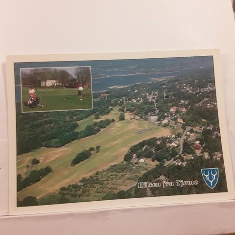 Nr  4221.  Kort fra Golfbanen på Tjøme selges + omk
