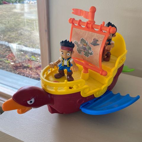 Pirate Jake skute fra Fisher Price med to figurer