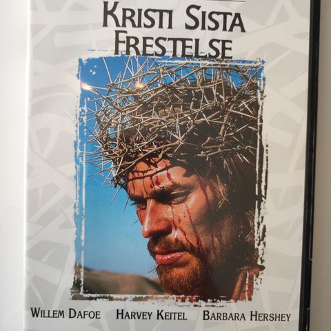 The last temptation of Christ ( DVD) - 1988 - 86 kr totalt inkl frakt