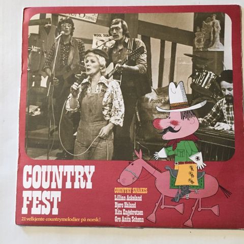 COUNTRY SNAKES / COUNTRY FEST - VINYL LP