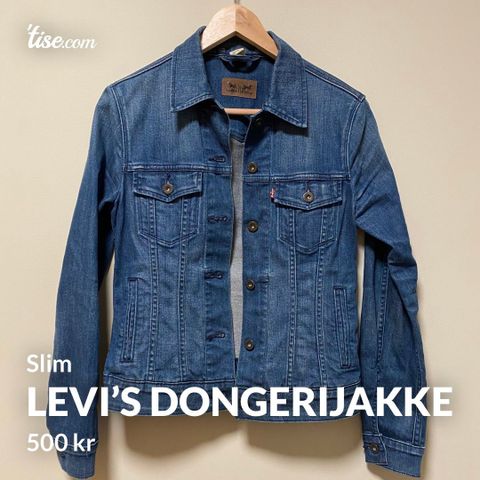 Levi’s dongerijakke slim