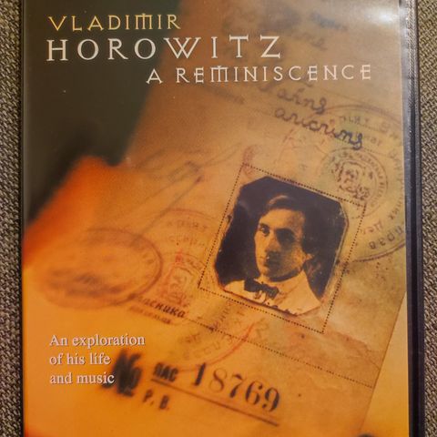 Vladimir Horowitz - A reminiscence ( DVD) - Sone 1 - 32 kr frakt