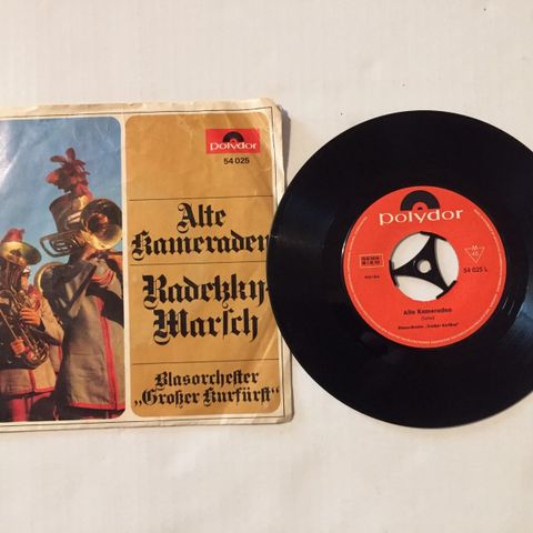 BLASORCHESTER / ALTE KAMERADEN - 7" VINYL SINGLE