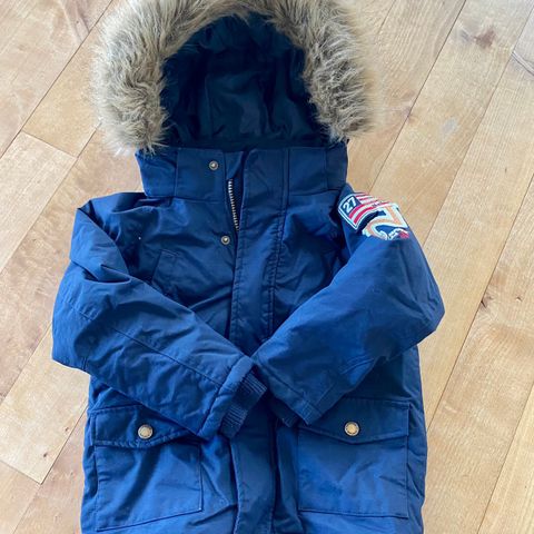 Vinterjakke / parkas str 110