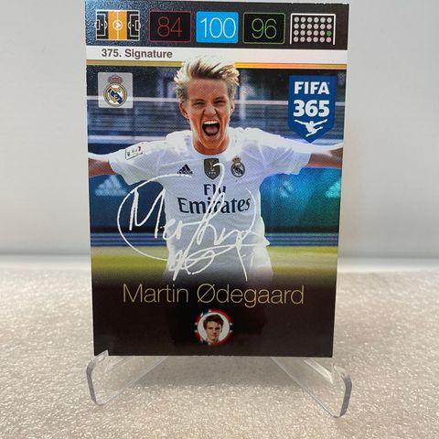 ⚽️Martin Ødegaard #375 fotballkort - Real Madrid CF - 2015 Panini⚽️