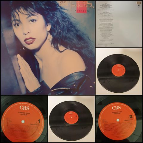 VINTAGE/RETRO LP-VINYL "JENNIFER RUSH/PASSION 1988"