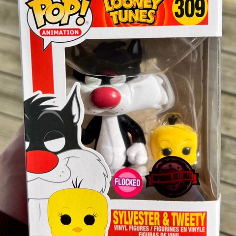 Funko Pop! Sylvester & Tweety (Flocked) | Looney Tunes (309)