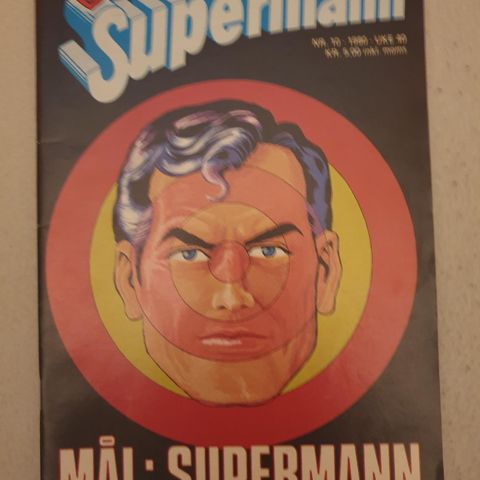 Supermann 80 tallet. Selges enkeltvis!