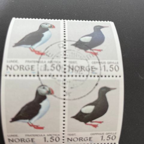 Norske frimerker 1981