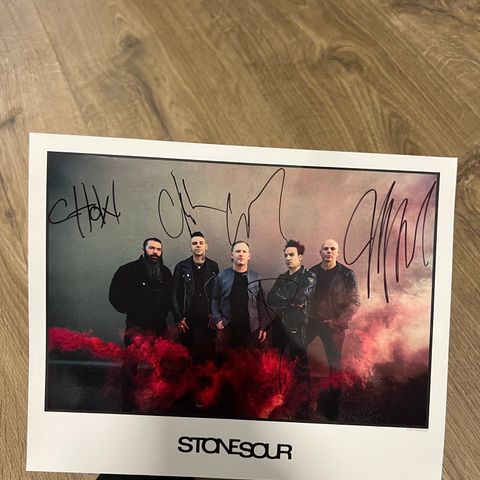 Signert Stone Sour bilde