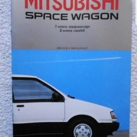 Mitsubishi brosjyre.
