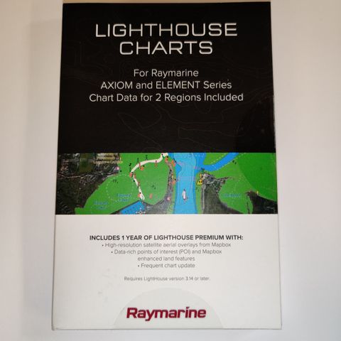 Raymarine LightHouse kart brikker
