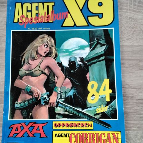 Agent X9  spesialalbum selges!