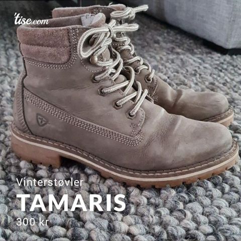 Tamaris str 38, vintersko vinterstøvler boots