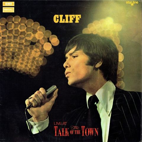 Cliff Richard – Cliff Live At The Talk Of The Town (LP, Album 1970)