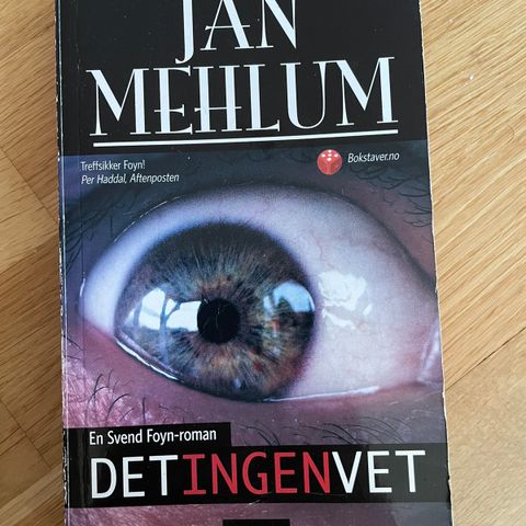 Jan Mehlum «Det ingen vet»