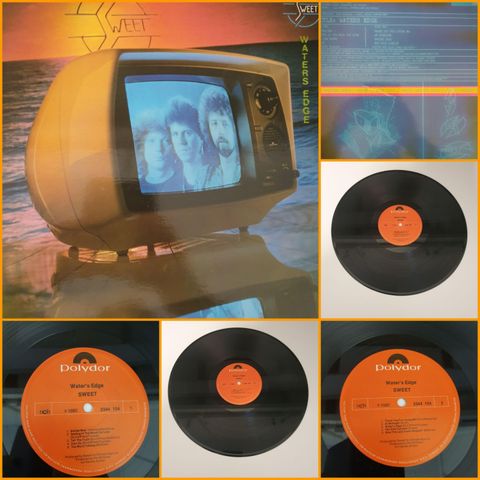 VINTAGE/RETRO LP-VINYL "SWEET/WATERS EDGE 1980"