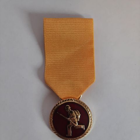 Medalje Infanterimerket i Gull