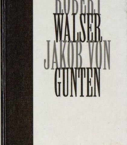 Jakob von Gunten av Robert Walser