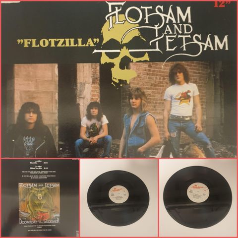 VINTAGE/RETRO LP-VINYL "FLOTSAM & JETSAM 1987 VINYL"